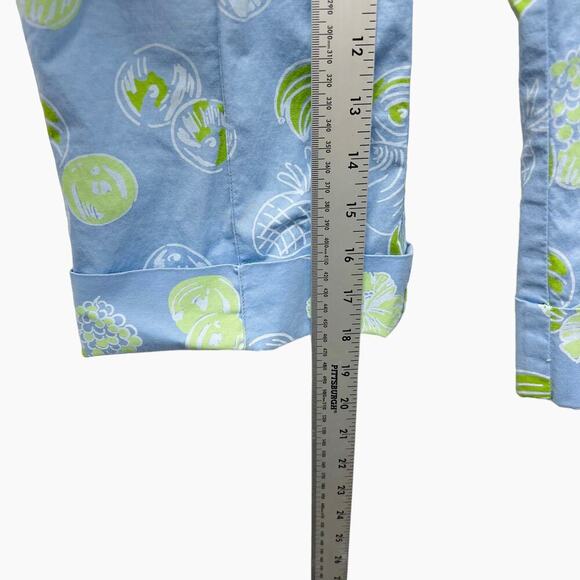 Lilly Pulitzer Vintage Sweet Testas Fruit Cropped Capri Pants - Picture 6 of 6